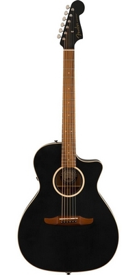 Special gitara Fender klasická Newporter, matná čierna