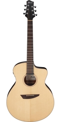 Ibanez PA300E akustická elektrická gitara, macassar ebenový hmatník, prírodný satén